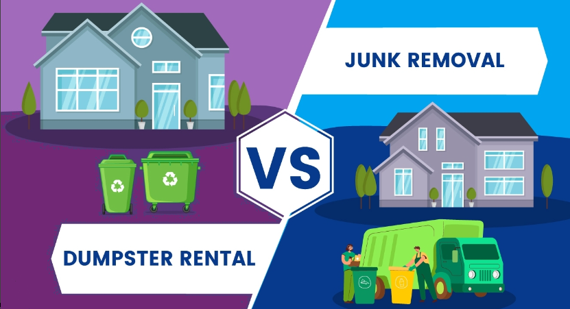 Dumpster vs. Junk Removal: Pros and Cons